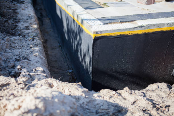 Professional Emergency Waterproofing technician working in Hopewell, OH